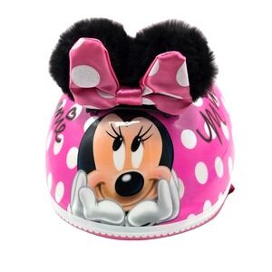 Disney Minnie Mouse Bike Riding Safety Helmet‎ Ears & Bow Pink 3+